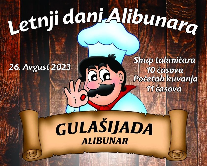 "Gulašijada" u Alibunaru 26. avgusta
